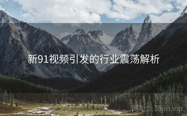 新91视频引发的行业震荡解析