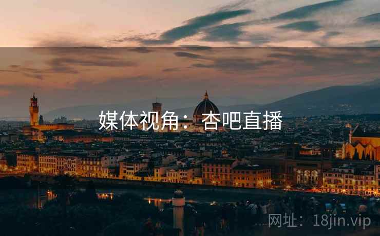 媒体视角：杏吧直播